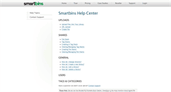 Desktop Screenshot of help.smartbins.net